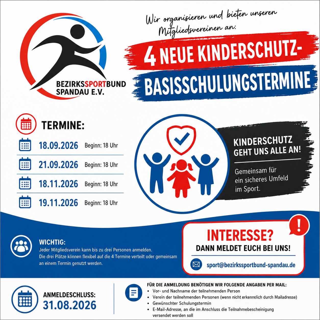 Kinderschutzschulung - Werbung 1
